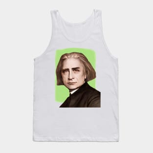 Hungarian composer Franz Liszt illustration Tank Top